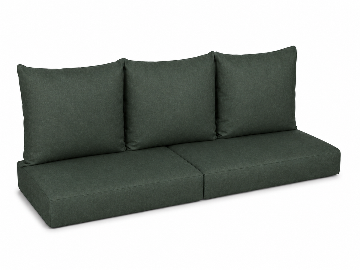 Classic Sofa Sunbrella cushion set in Cast Ivy