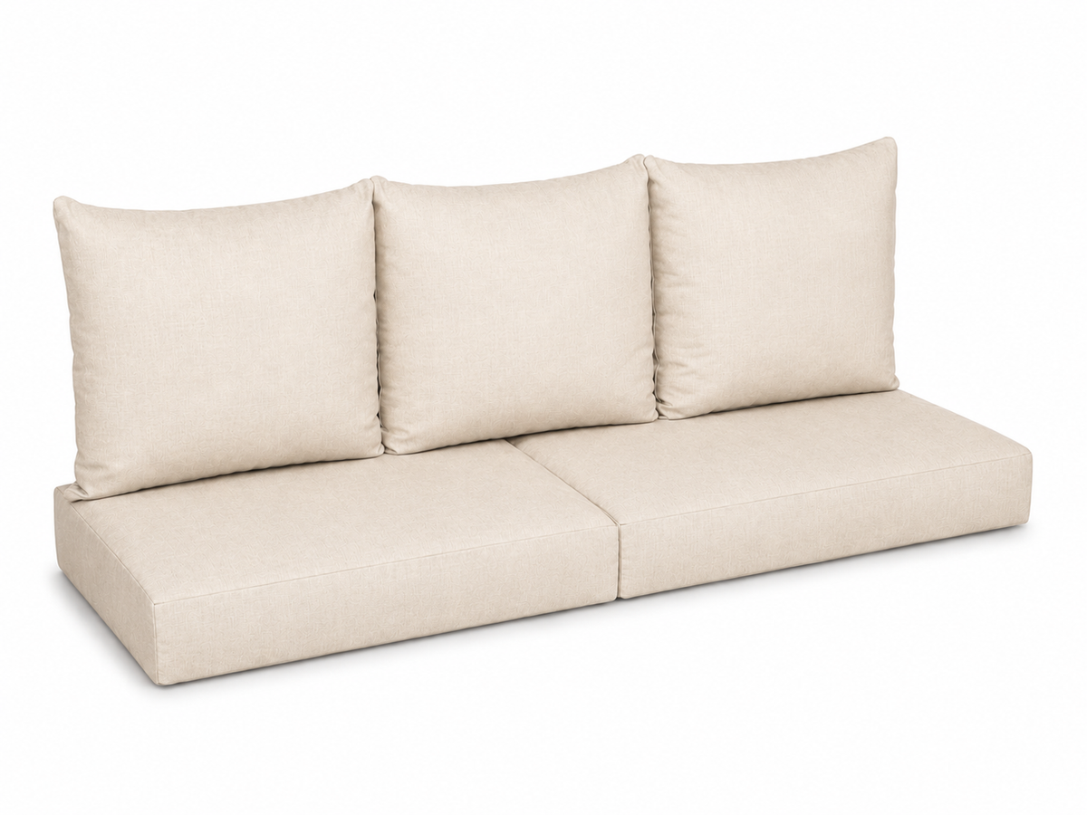 Classic Sofa Sunbrella cushion set in Cast Pumice