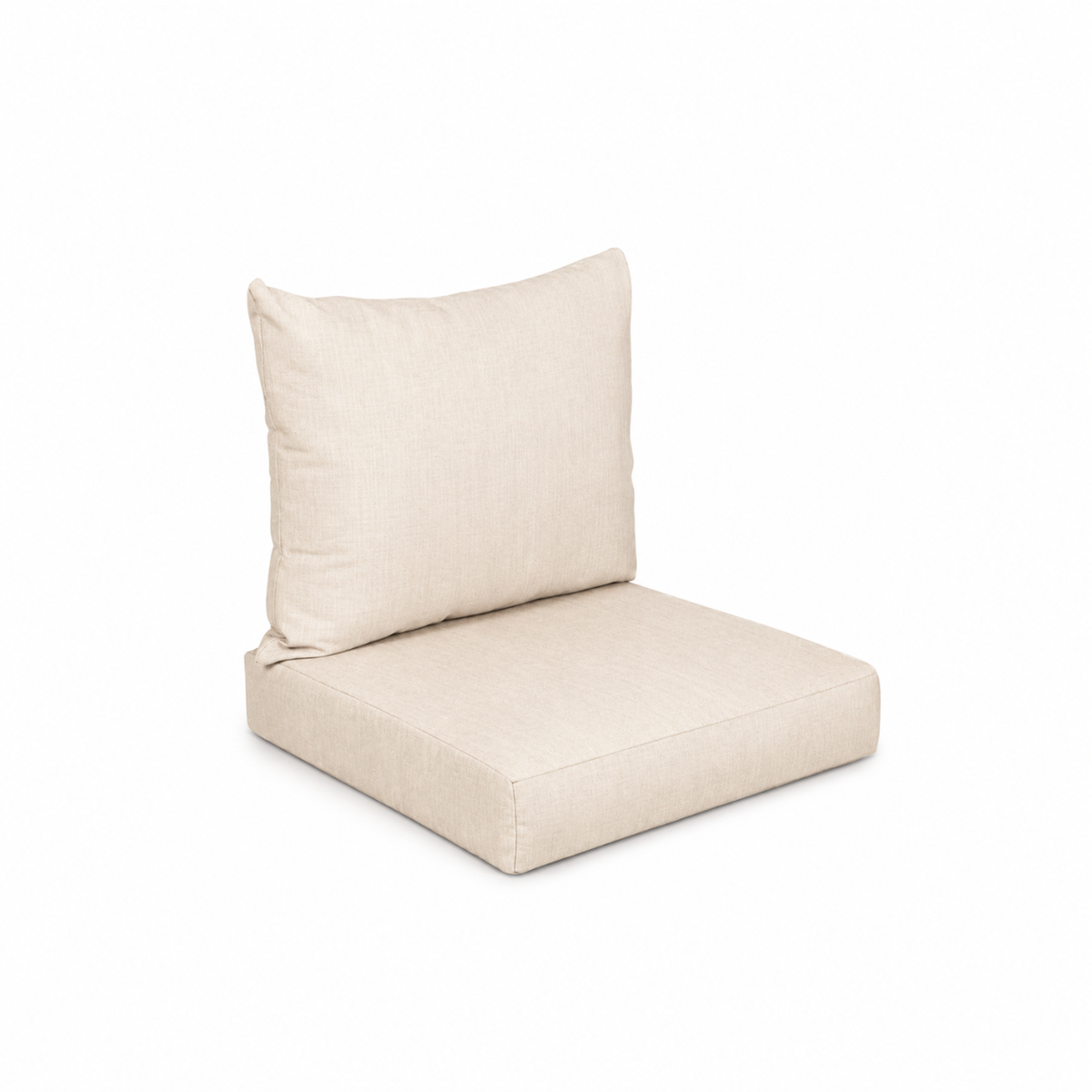 Classic Chair Sunbrella cushion set in Cast Pumice