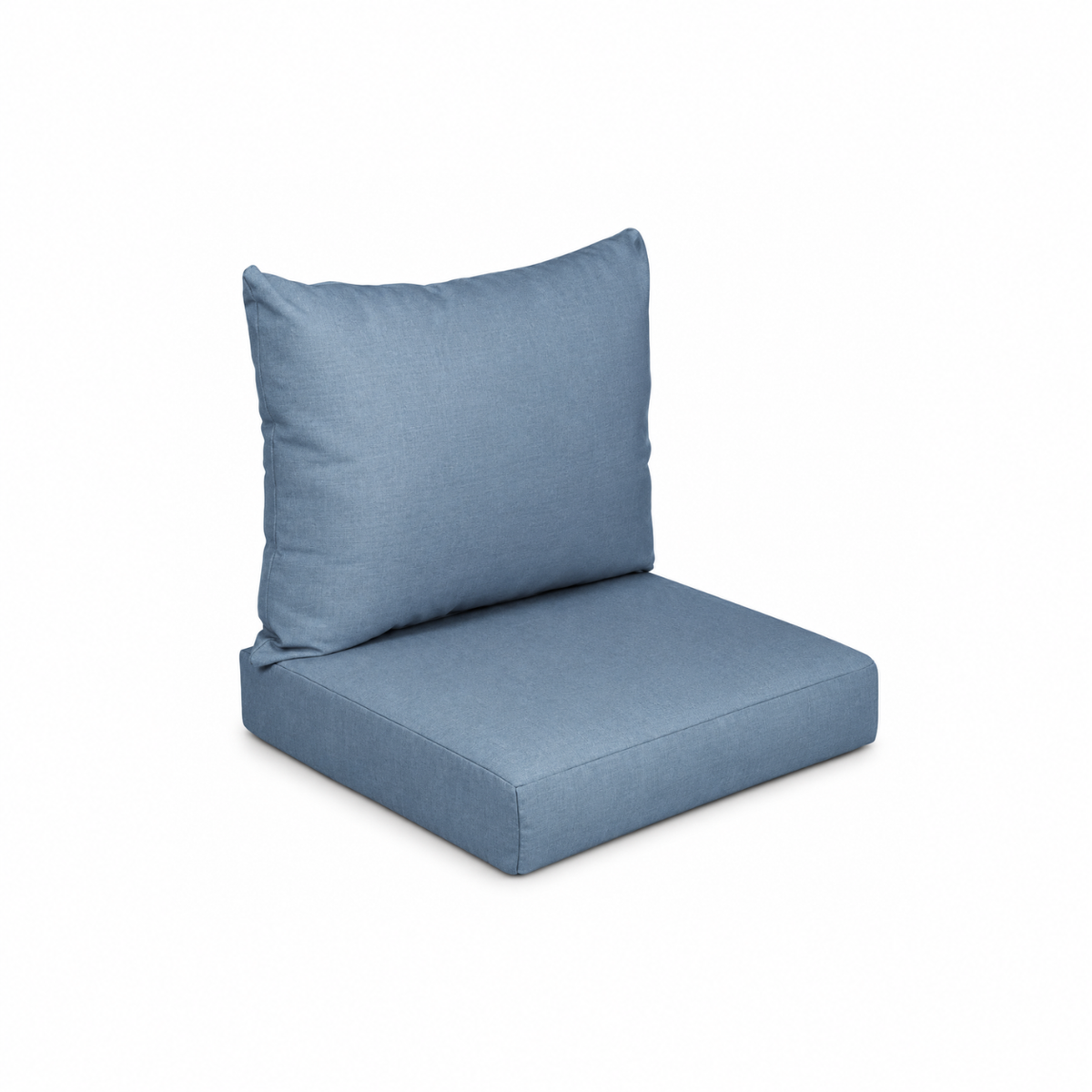 Classic Chair Sunbrella cushion set in Spectrum Denim