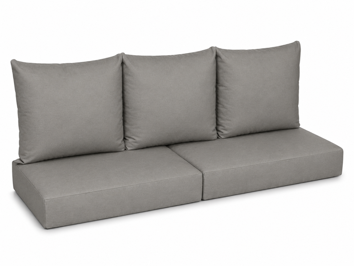Classic Sofa Sunbrella cushion set in Canvas Charcoal