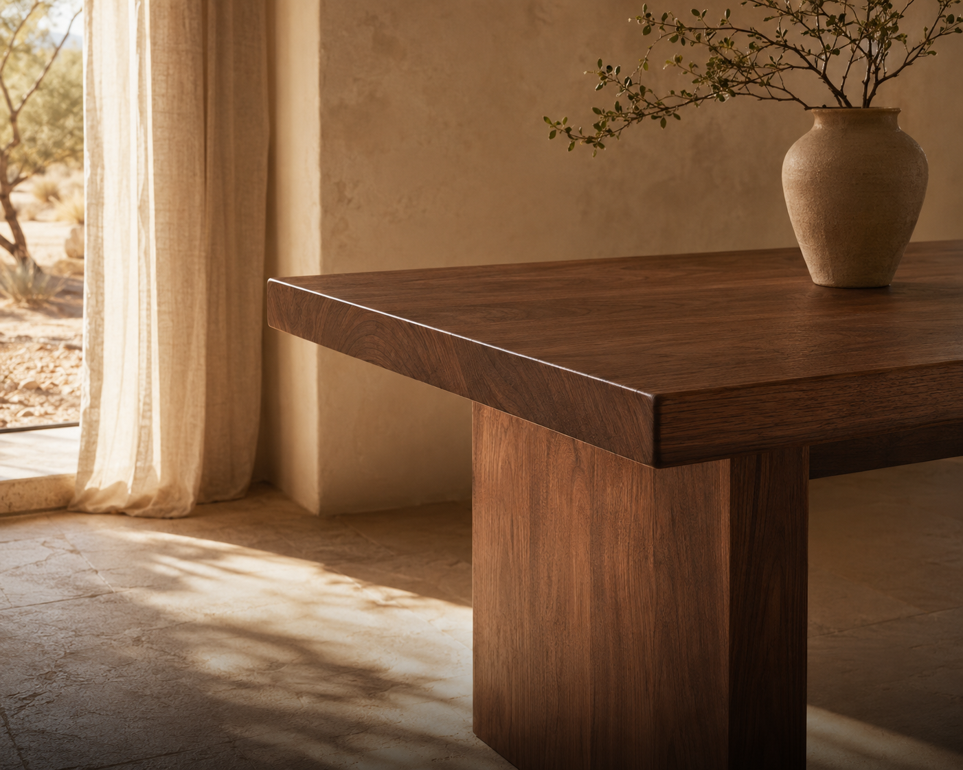 Selected hardwood boards and precision-cut furniture components